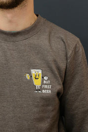 Cartoon Beer Sweatshirt or T-shirt