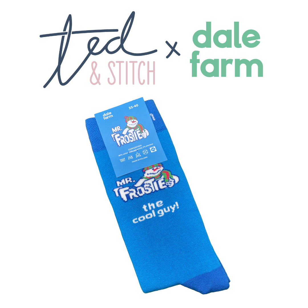 'Mr Frostie' Socks | Dale Farm x Ted & Stitch