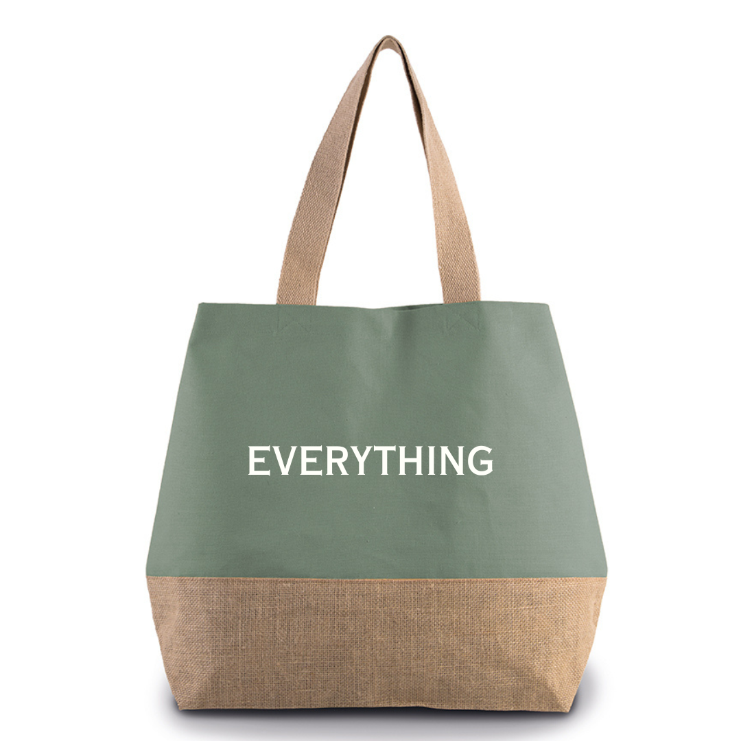'EVERYTHING' Zip Tote