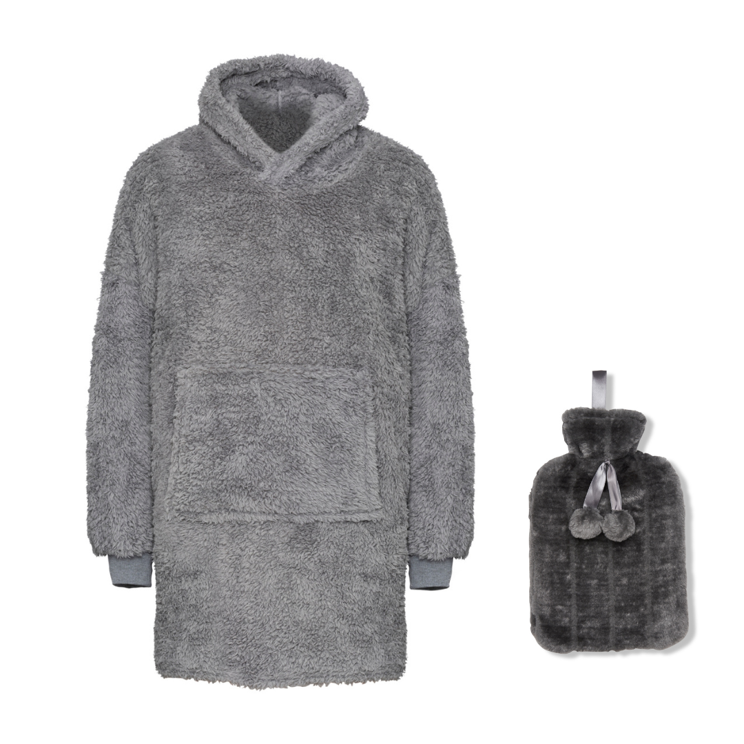 Black Friday Hooded blanket and Hot water bottle gift box
