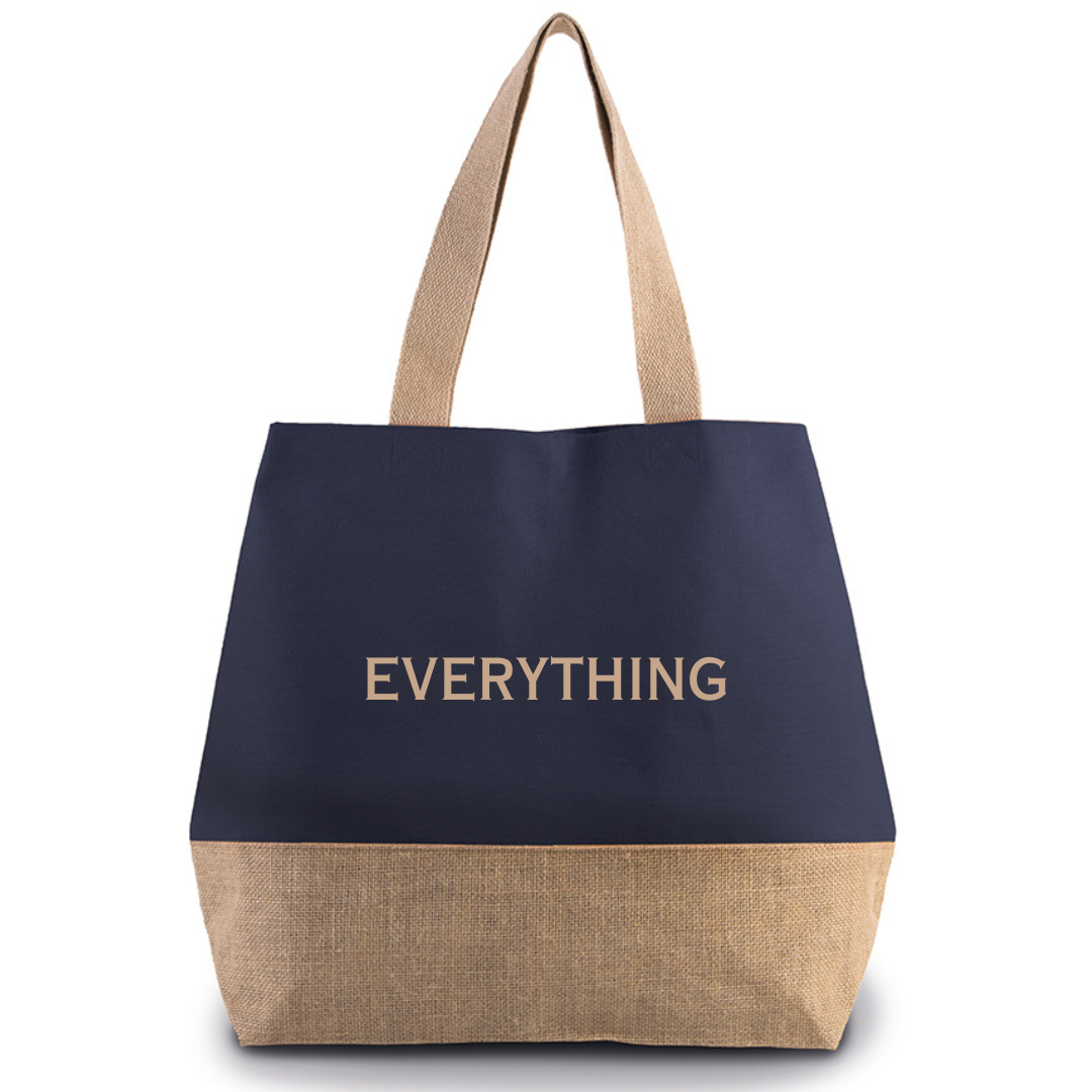 'EVERYTHING' Zip Tote