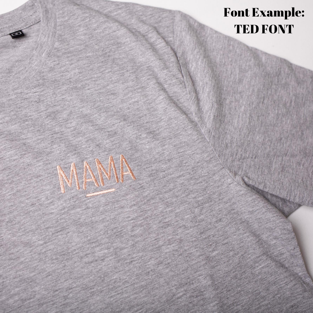 Ted Font Example | Ted & Stitch