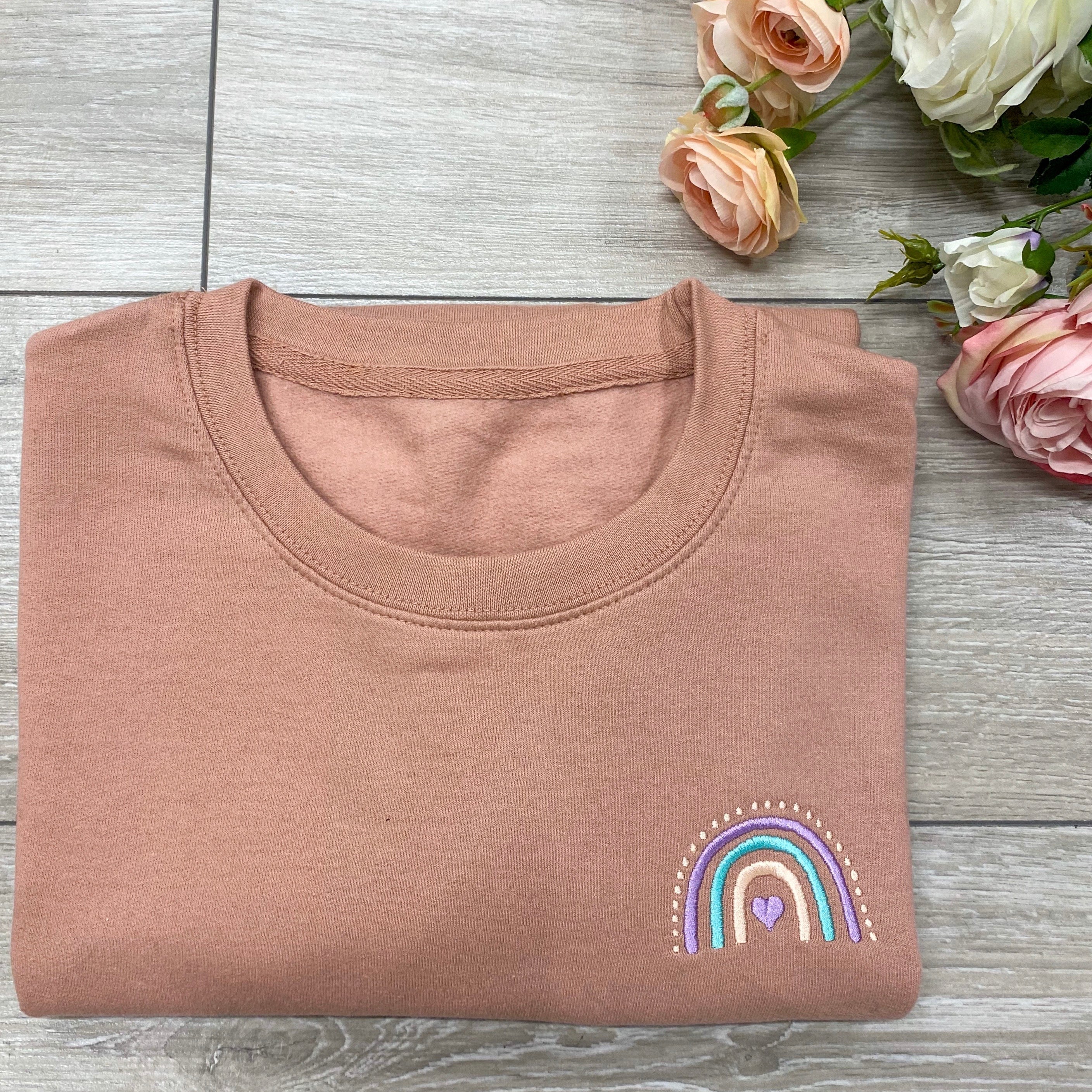 Rainbow Sweater Close Up | Ted & Sticth
