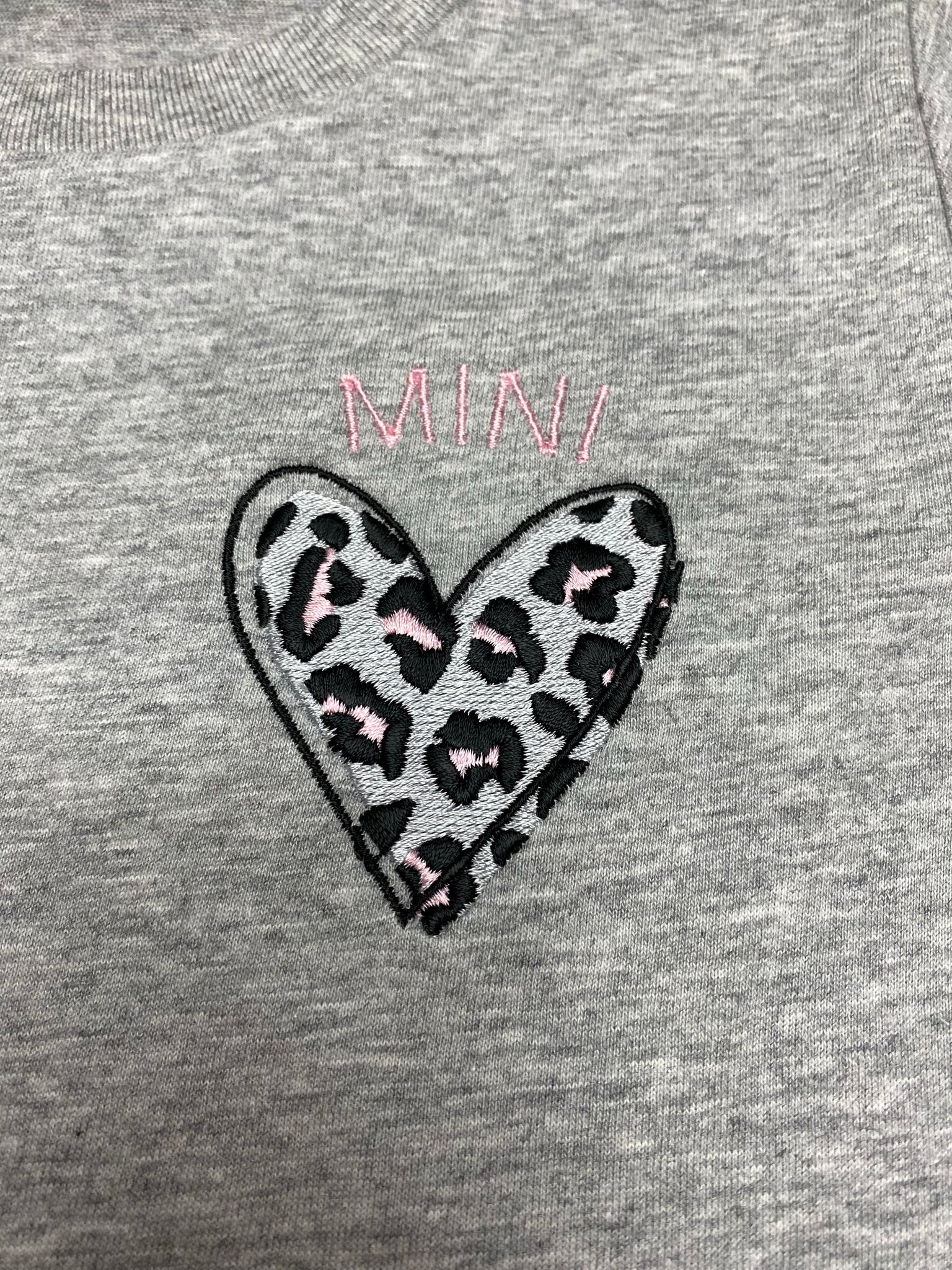 Embroidered Mini Heart | Ted & Stitch
