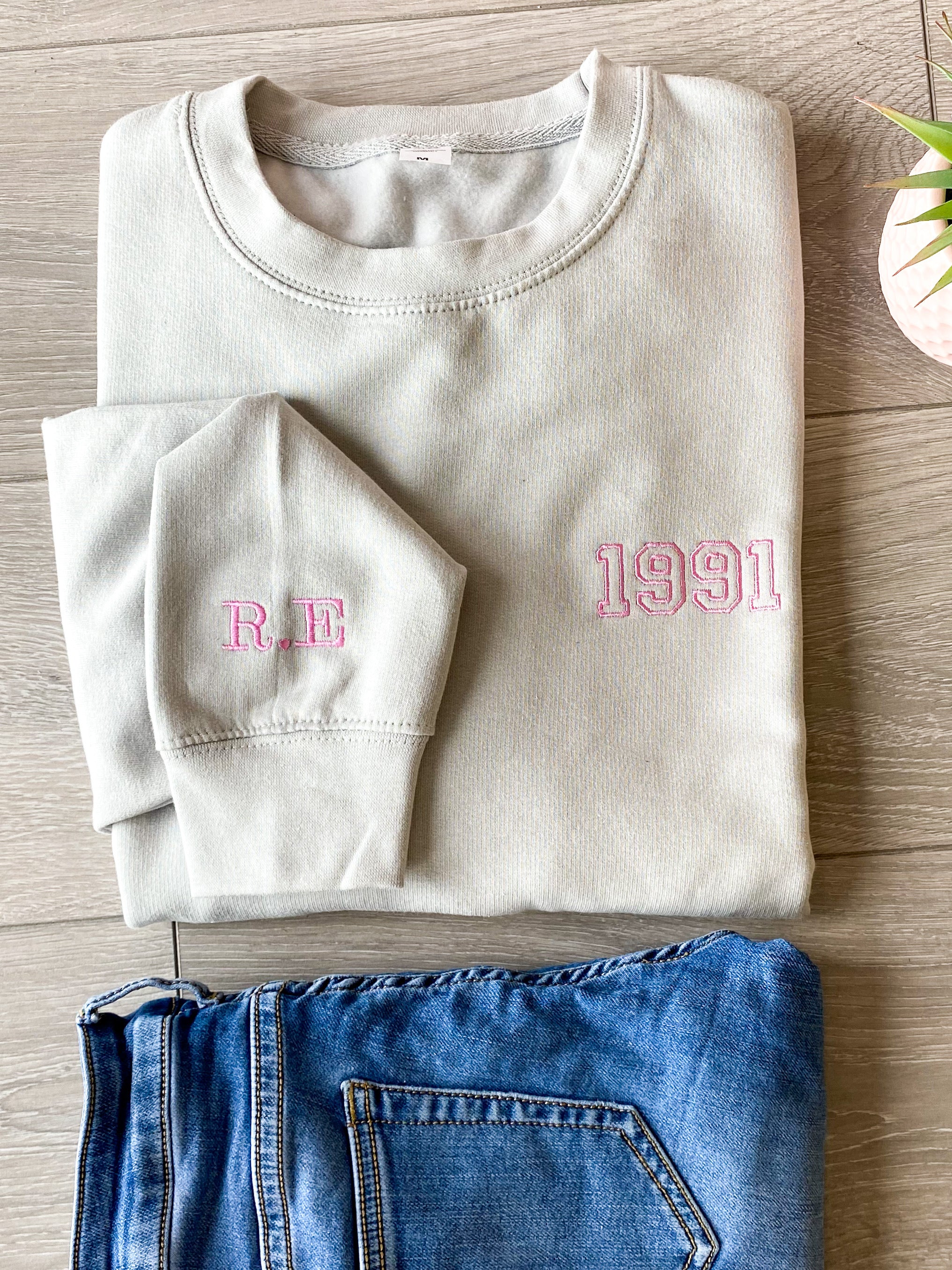 1991 Embroidered Sweatshirt | Ted & Stitch