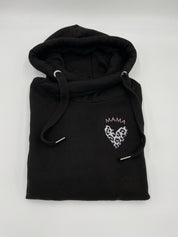 Black CrossNeck Hoodie | Ted & Stitch