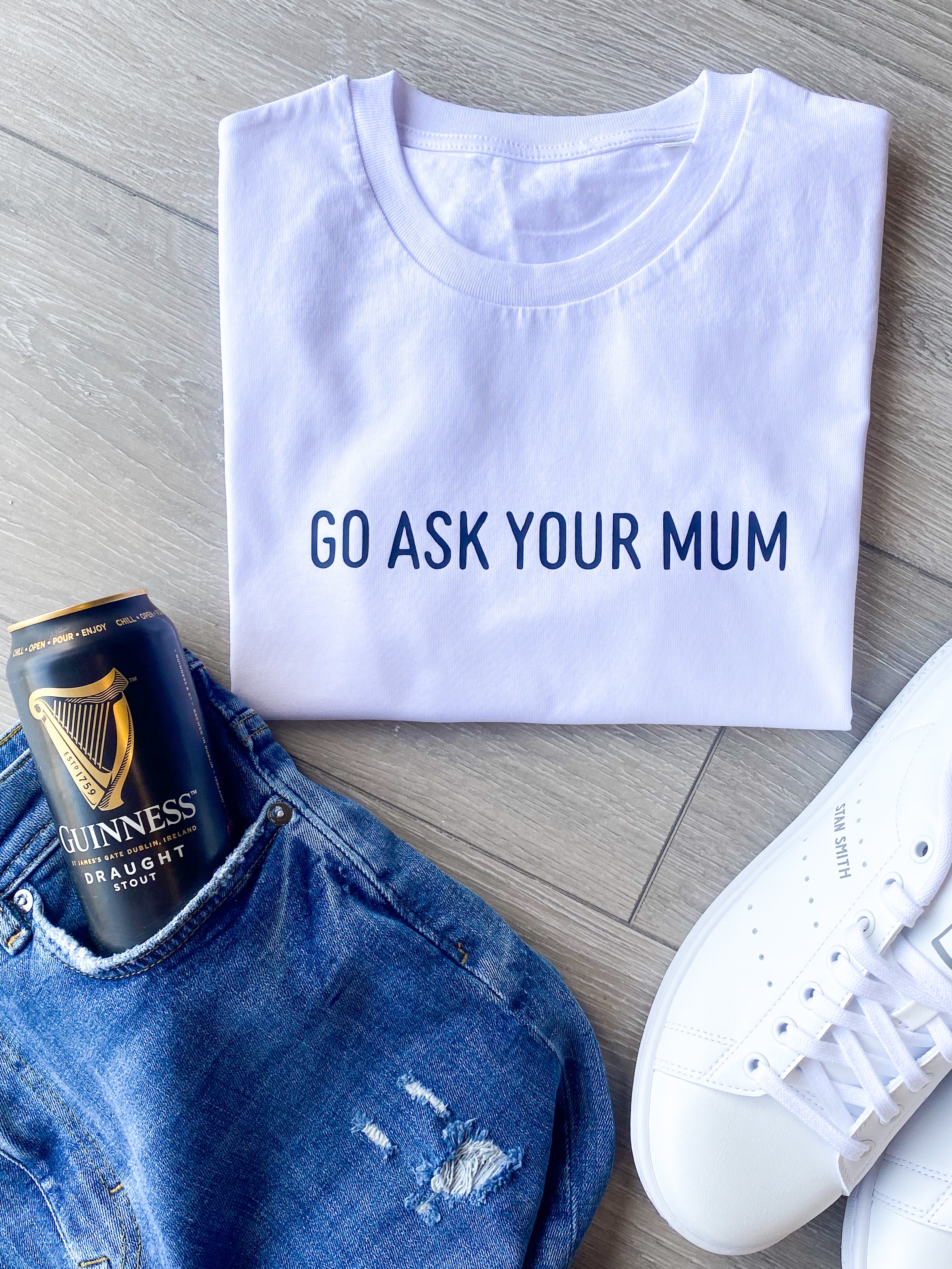 Go Ask your Mum T-Shirt | Ted & Stitch