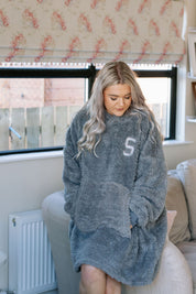Personalised Oversized Teddy Fleece Hoodie