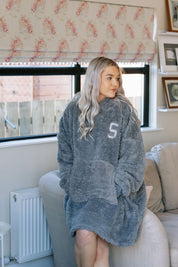 Personalised Oversized Teddy Fleece Hoodie