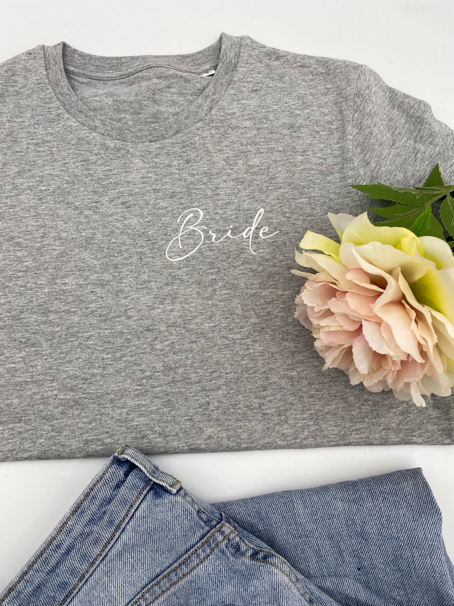 Grey Bride T-Shirt | Ted & Stitch