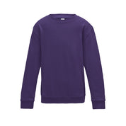 Purple Kids Sweater | Ted & Stitch