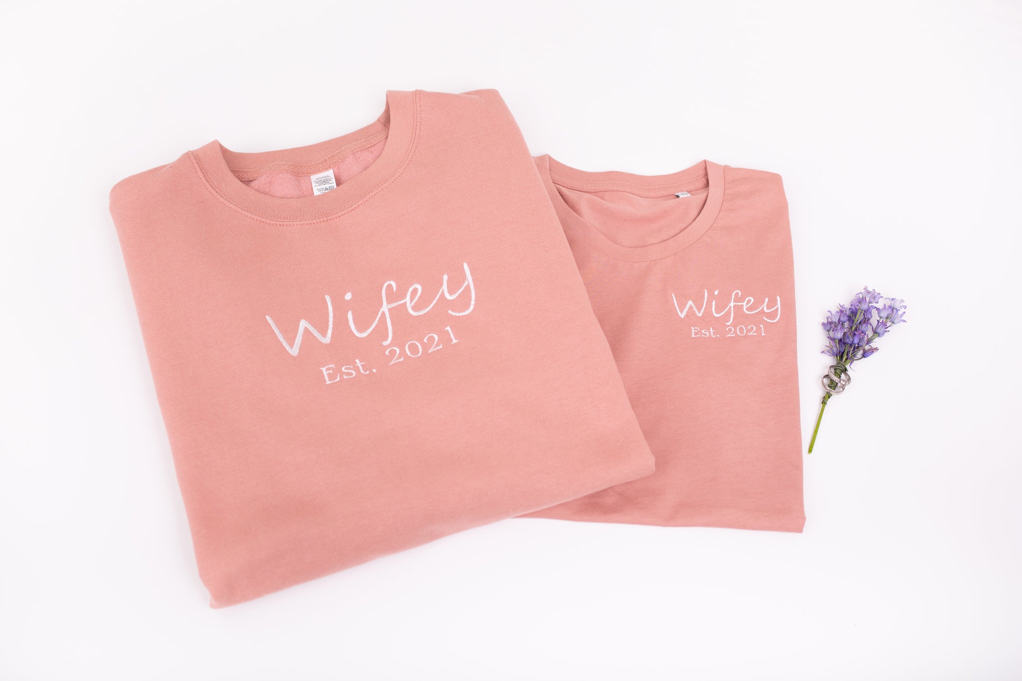 Wifey Est Sweatshirt Range | Ted & Stitch 