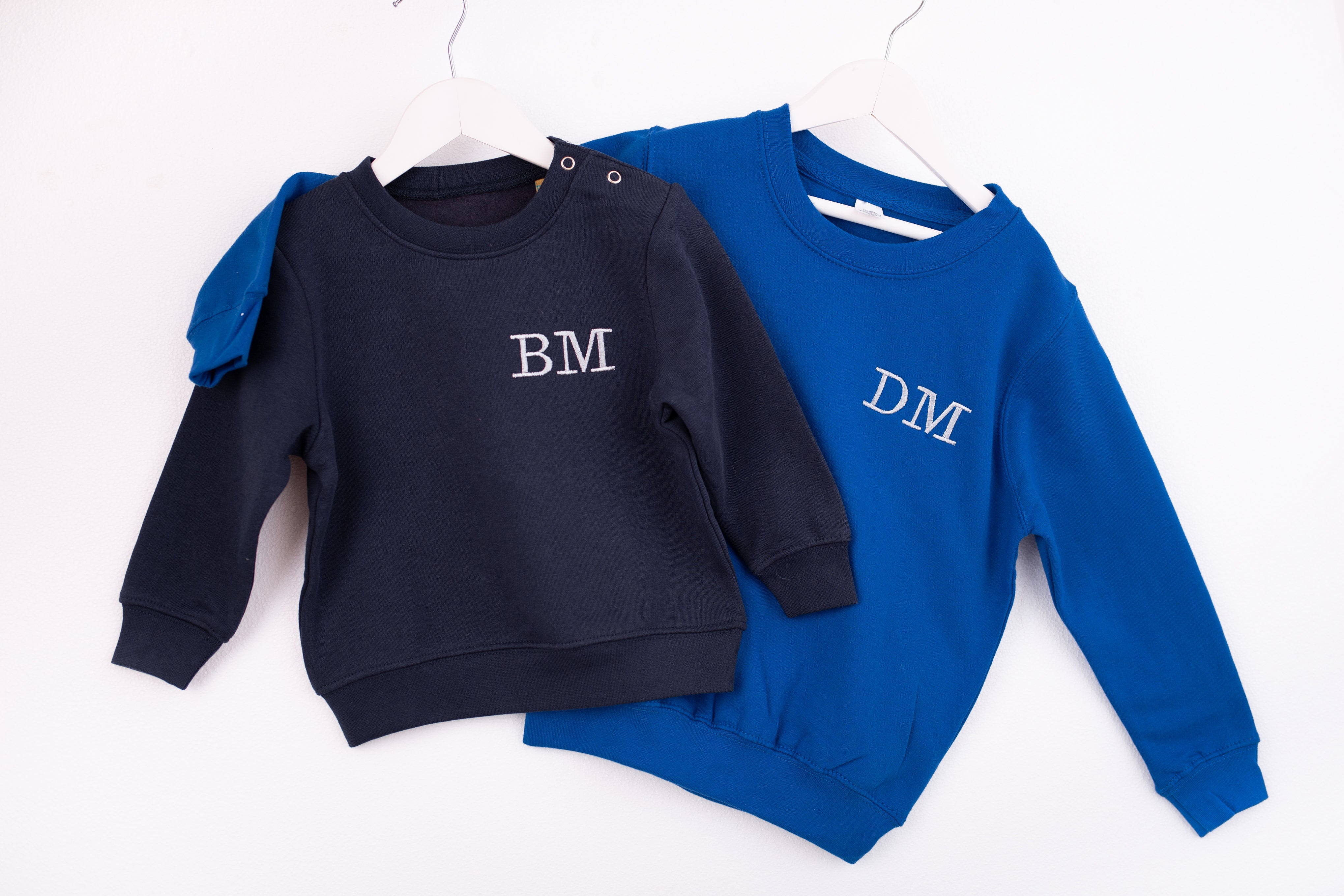 Monogrammed Kids Sweatshirt | Ted & Stitch 