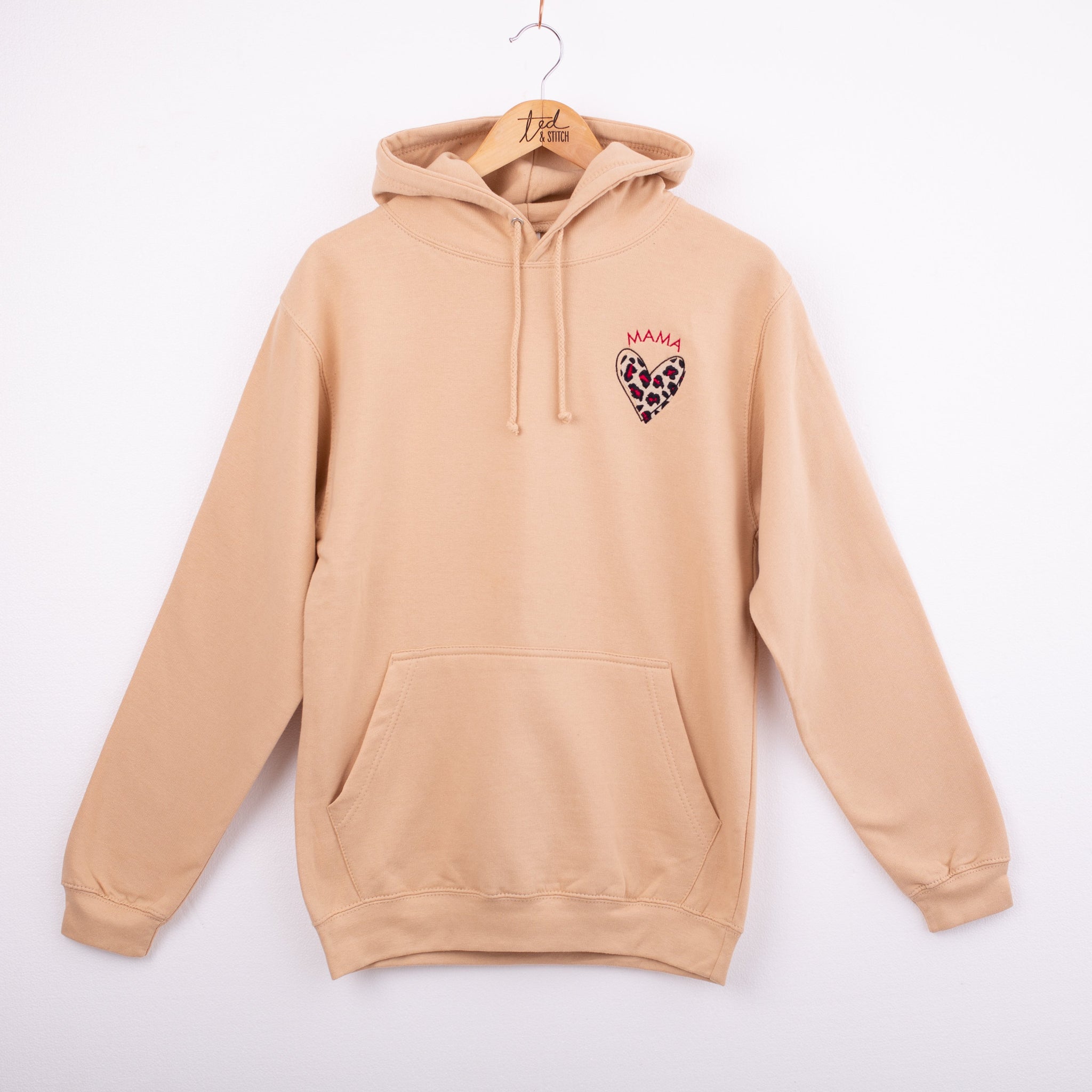 Nude Hoodie On Hanger | Ted & Stitch