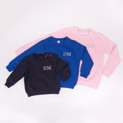 Monogrammed Kids Sweatshirt Range | Ted & Stitch 