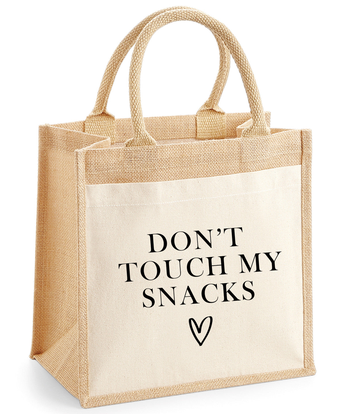 Personalised jute shopper Clearance