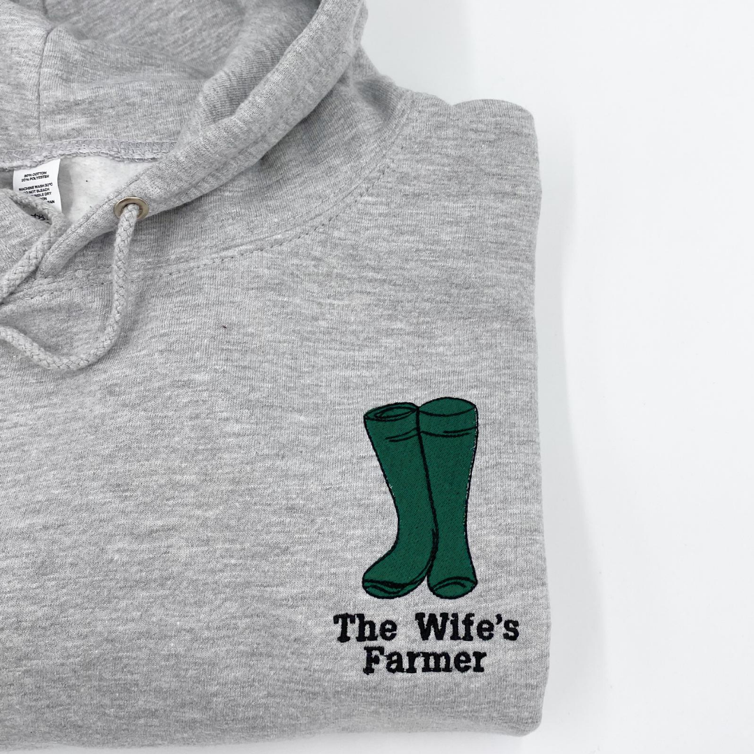 Farmers Wife Hoodie | Ted & Stitch