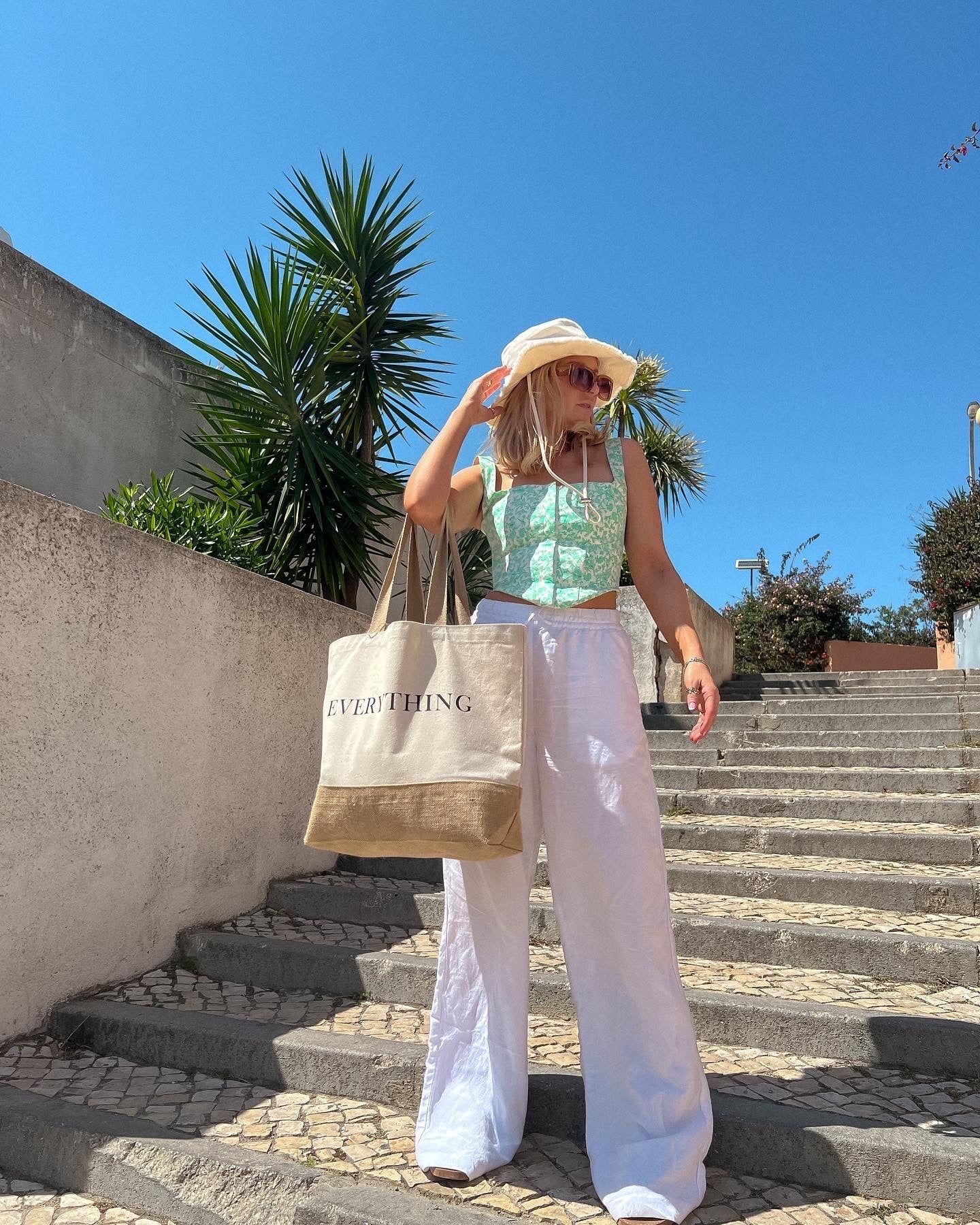 'EVERYTHING' Zip Tote