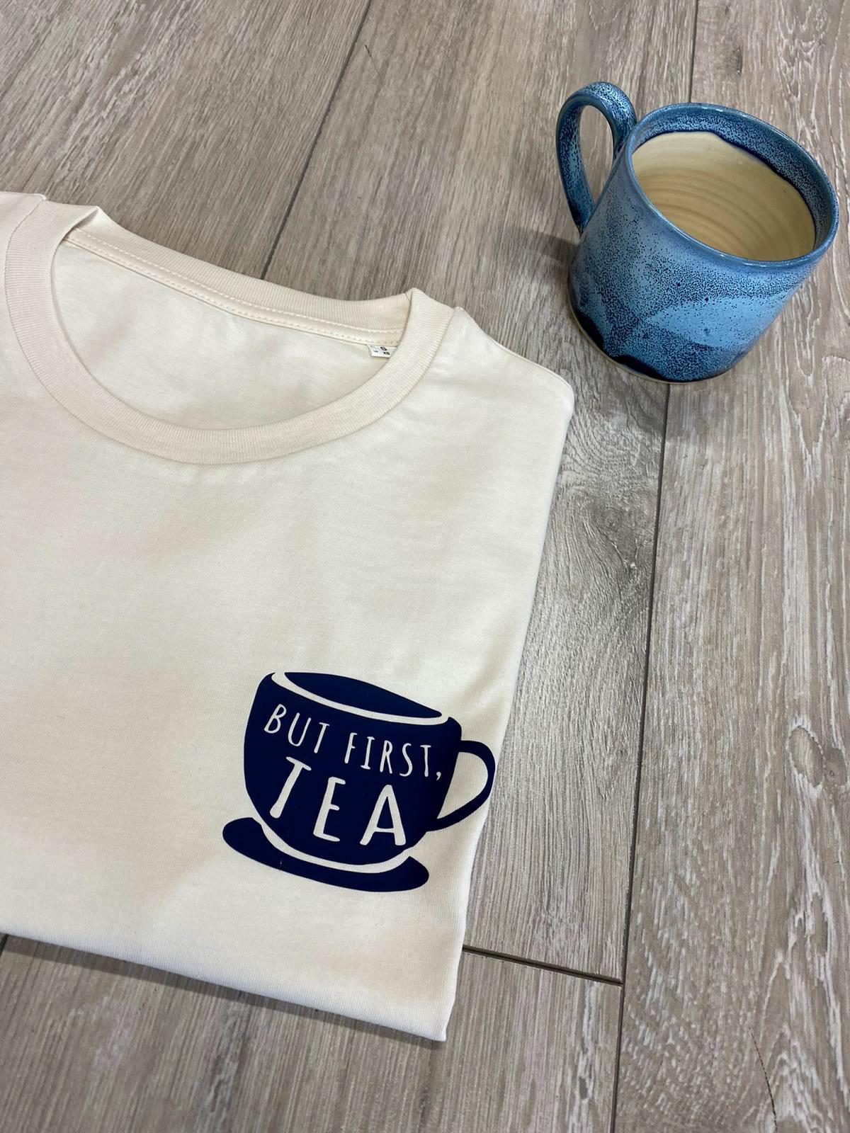 But First Tea T-shirt | Ted & Stitch