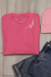 Love Collar Sweatshirt