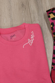 Love Collar Sweatshirt