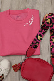 Love Collar Sweatshirt