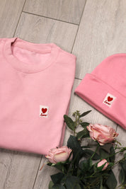 Love Stamp Beanie Hat