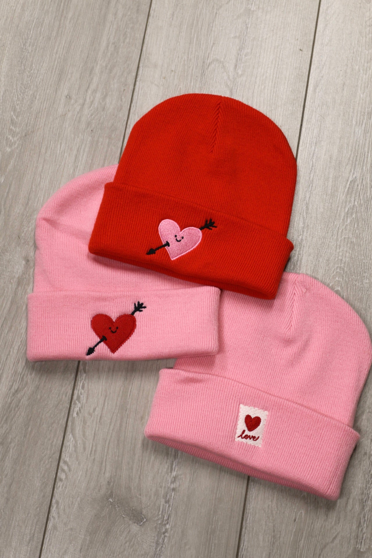 Love Stamp Beanie Hat